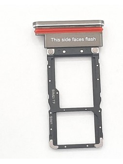 Soporte o bandeja sim gris para Doogee S88 Pro calidad premium