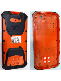 Tapa trasera  naranja para...