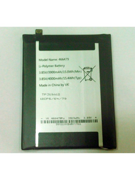 Batería para Wiko View 3 Lite TPJ19A12 3900mAh 466479