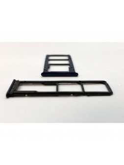 Soporte o bandeja SIM azul para Xiaomi Redmi 8 Red Rice 8 M1908C3IC