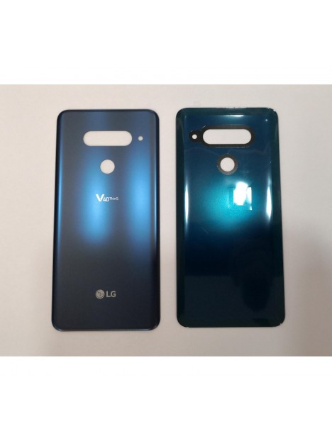 Tapa trasera o tapa bateria azul para LG V40 ThinQ
