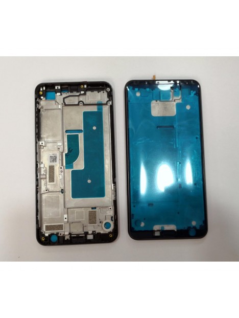 Carcasa o marco frontal/central negro para LG K30 2019
