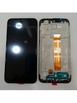 Pantalla LCD para Nokia 2.2 mas tactil negro mas marco negro calidad premium