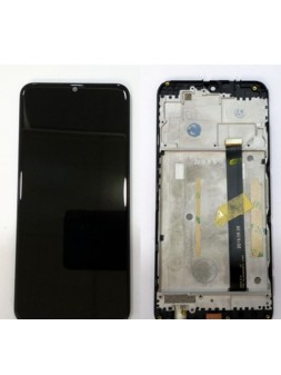 Pantalla LCD para Umidigi Power mas tactil negro mas marco negro
