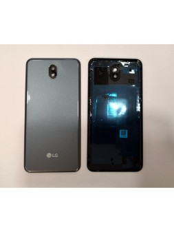 Tapa trasera o tapa bateria gris para LG K30 2019