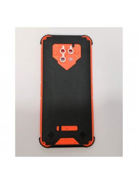Tapa trasera o tapa bateria naranja para Blackview BV9800 B9800 Pro