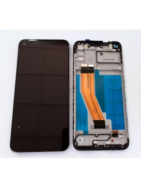 Pantalla lcd calidad oled para Samsung Galaxy A11 A115 mas tactil negro mas marco negro compatible