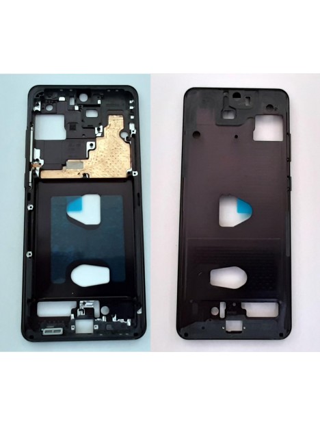 Carcasa central o marco negro para Samsung Galaxy S20 Ultra sm-g988 g988 calidad premium