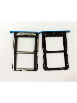 Soporte o bandeja SIM azul para Nubia Z17 Mini S