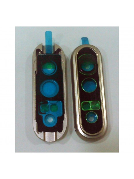 Cubierta camara dorada para Samsung Galaxy 80 A805FD SM-A805FD