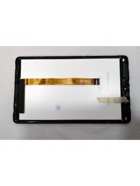 Pantalla LCD para Alcatel 3T 8.0 2018 9027T mas tactil negro mas marco negro
