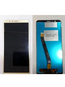 Pantalla LCD para Huawei Honor 7X mas tactil dorado