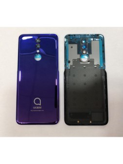 Tapa trasera o tapa bateria lila para Alcatel 3 2019 5053