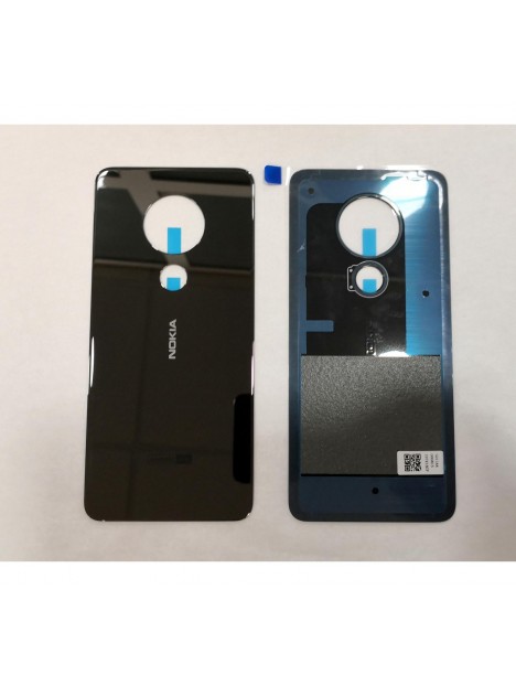 Tapa trasera o tapa bateria negra para Nokia 7.2 TA-1181 TA-1196