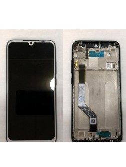 Pantalla LCD para Xiaomi Redmi Note 7 Red Rice 7 mas tactil blanco mas marco negro