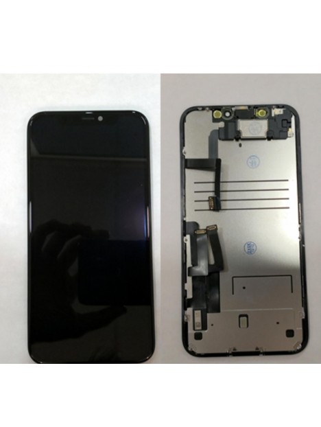 Pantalla LCD para IPhone 11 A2111 A2221 A2223 mas tactil negro mas piezas pequeñas