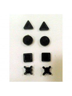 Set 4 gomas antideslizantes para Playstation 4 Pro PS4 Pro