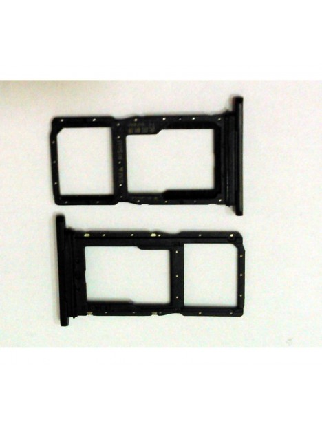 Soporte SIM o bandeja negra para Huawei Honor 9X HLK-AL00 HLK-TL00
