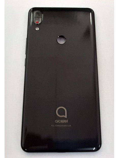 Tapa trasera o tapa bateria negra para Alcatel 3V 2019 5032
