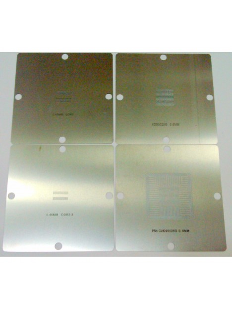 Plantilla de reballing para Playstation 4 Ps4