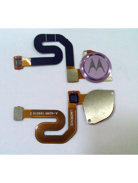 Boton home lila para Motorola Moto G7 Power