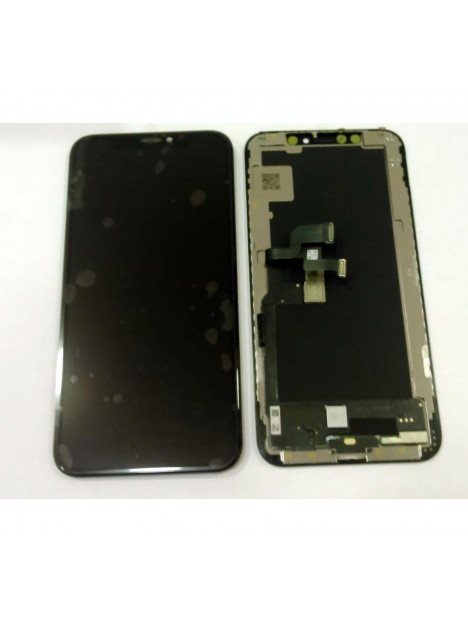 Pantalla LCD para IPhone XS A2097 A2100 calidad soft OLED mas tactil negro compatible