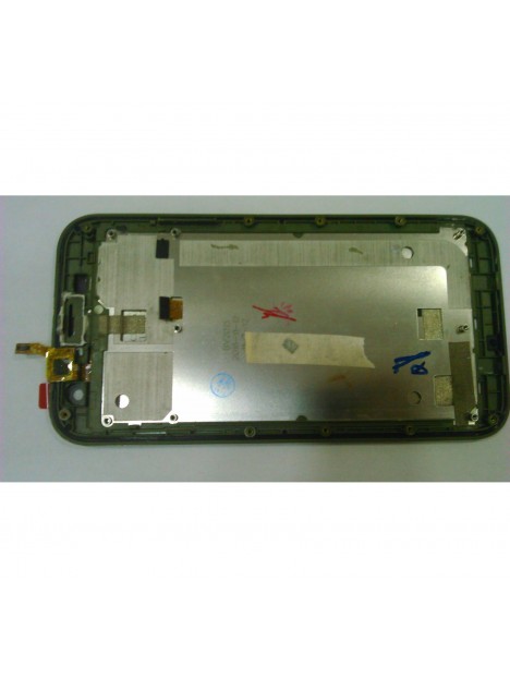 Pantalla LCD para Blackview BV5000 mas tactil negro mas marco verde