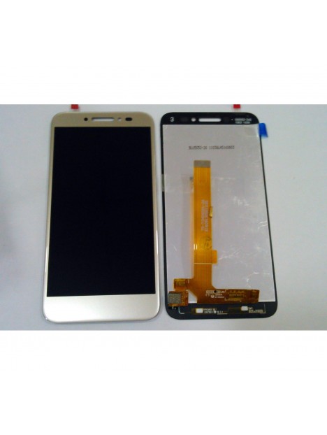 Pantalla LCD para Alcatel One Touch Shine Lite 5080X mas tactil dorado