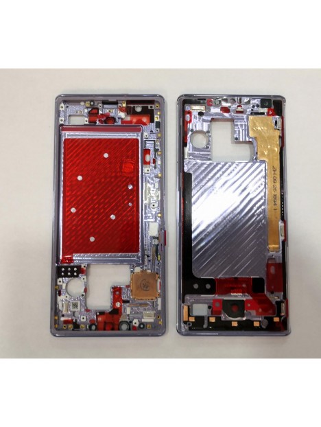 Carcasa o marco frontal/central plateado para Huawei Mate 30 Pro LIO-AL00 LIO-L09 LIO-L29