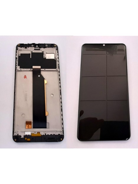 Pantalla lcd para Cubot Note 20 mas tactil negro mas marco negro calidad premium