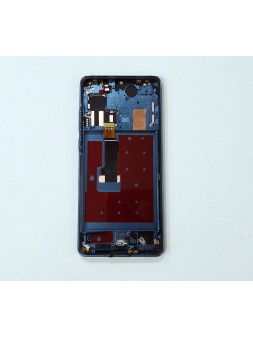 Pantalla LCD para Huawei P30 Pro VOG-AL00 VOG-AL10 VOG-29 VOG-TL00 mas tactil negro mas marco azul Premium