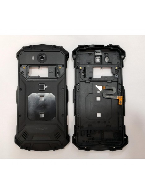 Tapa trasera o tapa bateria negra para Doogee S60 Lite