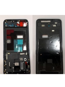Carcasa o marco frontal negro para Oppo Reno 2 CPH1907 PCKM00 PCKT00