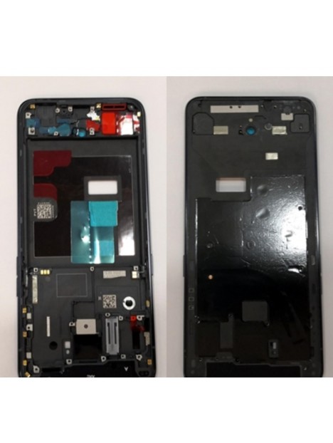 Carcasa o marco frontal negro para Oppo Reno 2 CPH1907 PCKM00 PCKT00