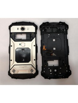 Tapa trasera o tapa bateria dorada para Doogee S60