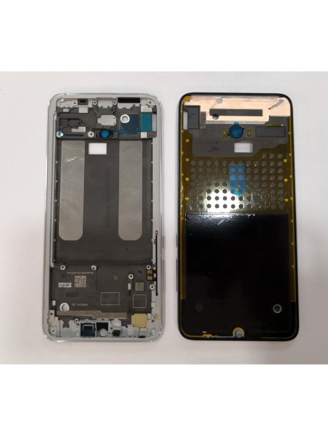 Carcasa o marco frontal blanco para Xiaomi Mi 9 Lite Mi CC9
