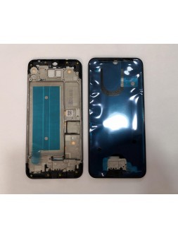 Carcasa o marco frontal negro para LG K40S