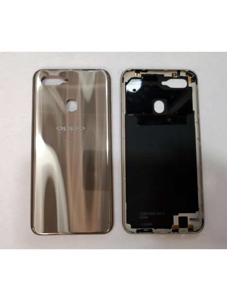 Tapa trasera o tapa bateria dorada para Oppo AX7 6.2