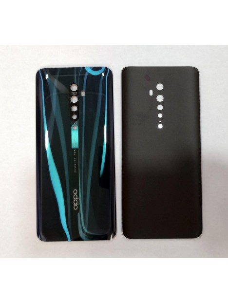 Tapa trasera o tapa bateria verde para Oppo Reno 2 CPH1907 PCKM00 PCKT00