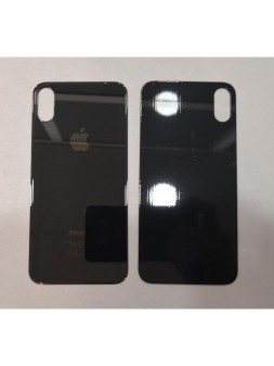 Tapa trasera o tapa bateria negra facil instalacion para IPhone X A1865 A1901 A1902