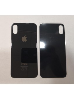 Tapa trasera o tapa bateria negra facil instalacion para IPhone XS A2097 A2100