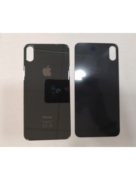 Tapa trasera o tapa bateria negra facil instalacion para IPhone XS Max A2101 A2104