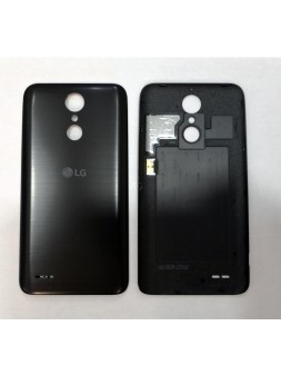 Tapa trasera o tapa bateria negra con NFC para LG K20 LM-X120EMW X120EMW