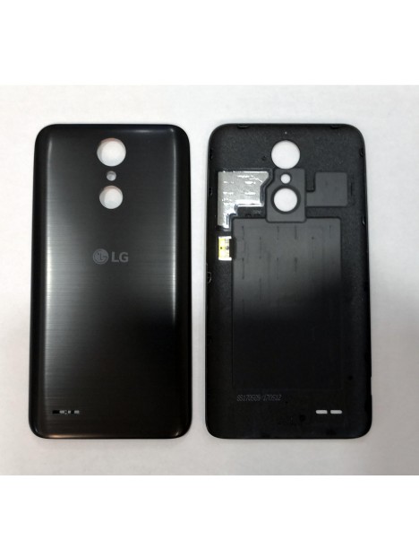 Tapa trasera o tapa bateria negra con NFC para LG K20 LM-X120EMW X120EMW