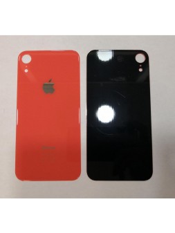 Tapa trasera o tapa bateria coral facil instalacion para IPhone XR A2105 A2108