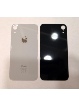 Tapa trasera o tapa bateria blanca facil instalacion para IPhone XR A2105 A2108