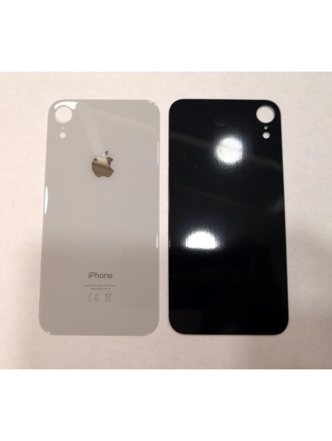 Tapa trasera o tapa bateria blanca facil instalacion para IPhone XR A2105 A2108