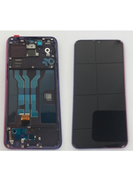Pantalla LCD para Oppo R17 Pro mas tactil negro mas marco lila Premium