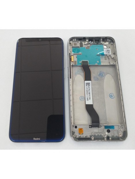 Pantalla LCD para Xiaomi Redmi Note 8 M1908C3JH M1908C3JG M1908C3JI mas tactil negro mas marco blanco