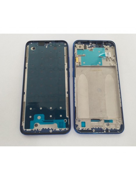 Carcasa o marco frontal azul para Xiaomi Redmi Note 8 C3J M1908C3JH M1908C3JG M1908C3JI